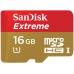 Tarjeta microSDHC/microSDXC UHS-I 16 GB Extreme 