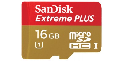 Tarjeta microSD/microSDXC UHS-I 16 GB Extreme Plus 